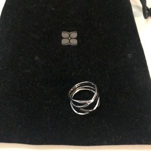BCBGMaxAzria Silver Ring